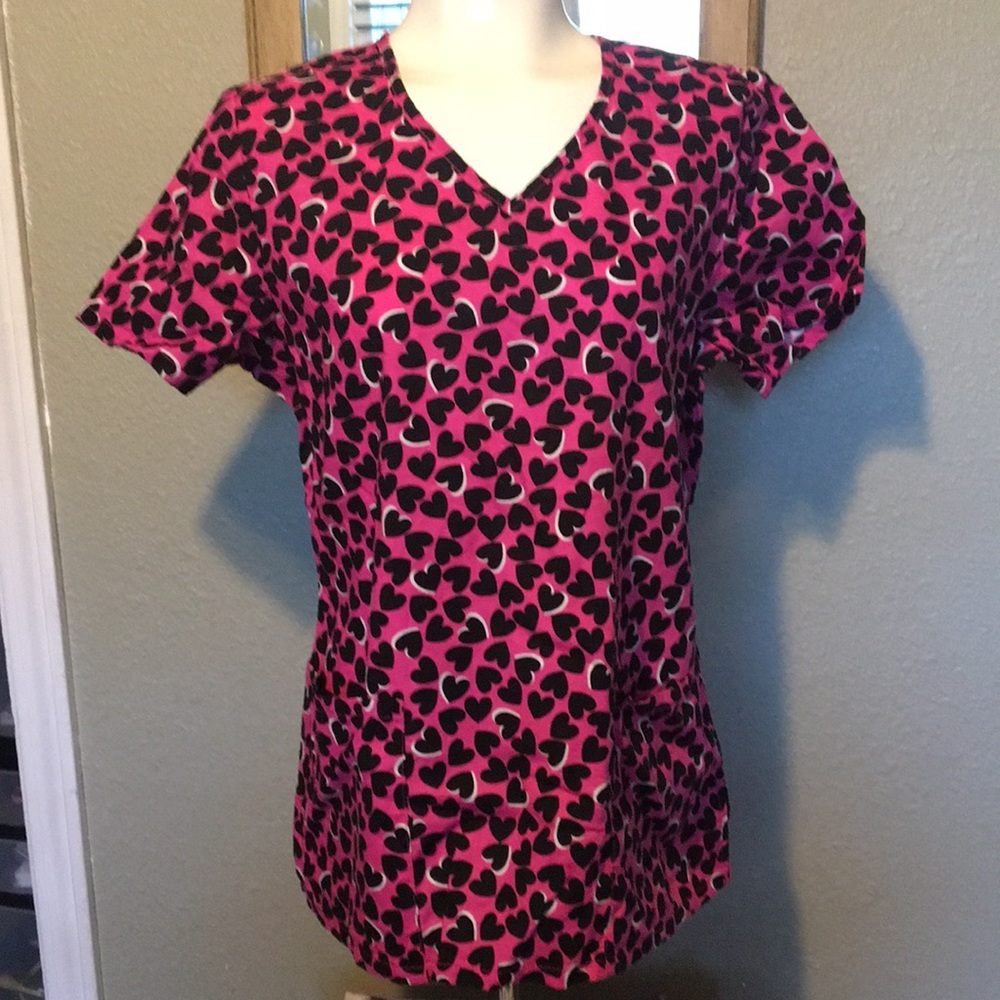 Scrubstar scrub top size medium